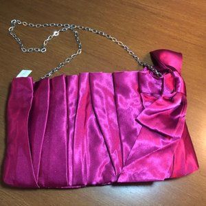 White House Black Market Fuchsia Purse